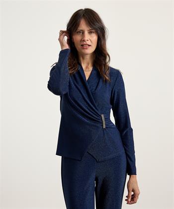 Joseph RIbkoff Lurex Top Strassschnalle