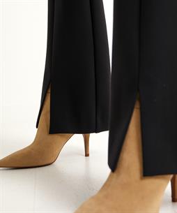Joseph Ribkoff Schlaghose vegane Lederdetails