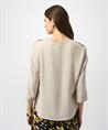 Joseph Ribkoff Seidenbluse Strass-Ärmel