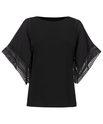 Joseph Ribkoff Slinky Top mit Spitzenärmeln