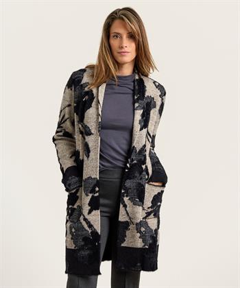 Joseph Ribkoff Strickjacke haariger Lurex