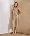 Joseph Ribkoff Top aus Lurex Wasserfall-Ausschnitt