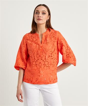 KYRA Ausbrenner Bluse Tamara