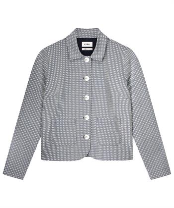 KYRA Blazer mit Jacquard Motiv Sjuul