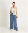 KYRA Blazer Strickjacke Waffelstruktur Blockstich Kitty