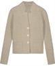 KYRA Blazer Strickjacke Waffelstruktur Blockstich Kitty