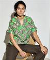 KYRA Bluse Blatt Solana