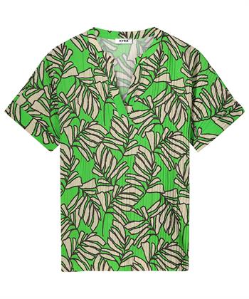 KYRA Bluse Blatt Solana