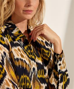 KYRA Bluse Ikat-Druck Vixie