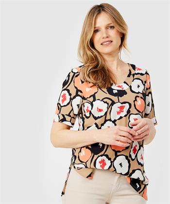 KYRA Bluse Parel blumenprint