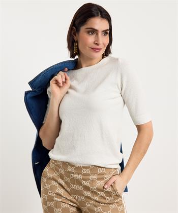 KYRA Bouclé-Look Pullover Joy
