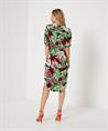 KYRA durchknöpfbares Kleid tropische Blume Marena