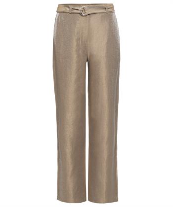 KYRA Glänzende Palazzo-Hose Willa