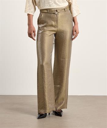KYRA Glänzende Palazzo-Hose Willa