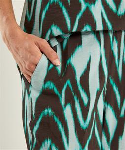 KYRA Hose mit weitem Bein Allover-Druck Nathalie