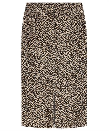 KYRA Jeansrock Pantherdruck Jennah