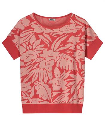 KYRA Jersey Jacquard-Blume Halina