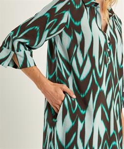 KYRA Kleid Allover-Druck Naomi