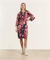 KYRA Kleid Ballonärmel Blumen Valentina