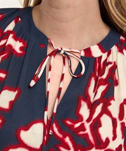 KYRA Kleid Ballonärmel Blumen Valentina