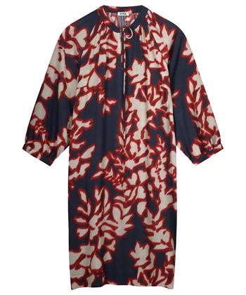KYRA Kleid Ballonärmel Blumen Valentina