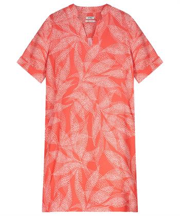 KYRA Kleid dots leaf print Aimee