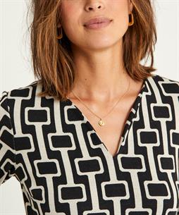 KYRA Kleid grafisches Muster Alanza