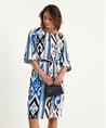 KYRA Kleid Ikat-Druck Streifen Ida