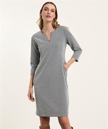 KYRA Kleid Jacquard Motiv Synne