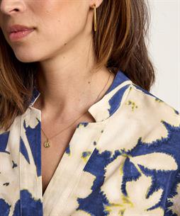 KYRA Kleid Leinenmischung Blumen Wyna