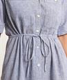 KYRA Kleid Leinenmischung Nadelstreifen Isolde