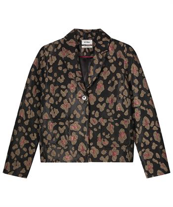 KYRA Kurzer Blazer Lurex Panther Venna