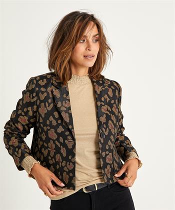 KYRA Kurzer Blazer Lurex Panther Venna