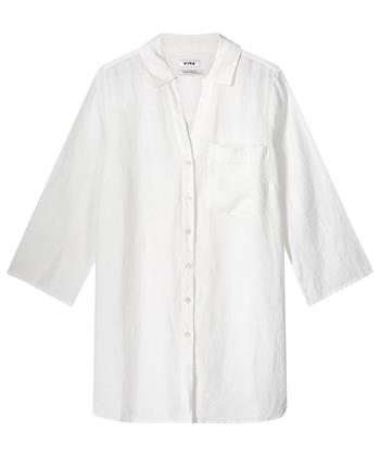 KYRA lange Leinenbluse Mabel