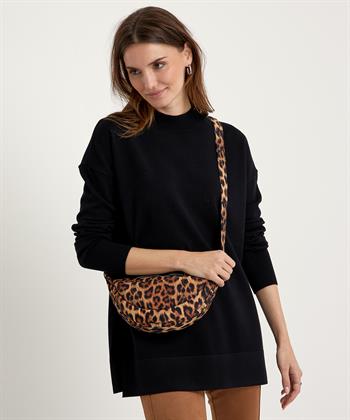 KYRA Langer Pullover mit Knopfleiste Silke
