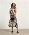 KYRA Leinenmischung langes Kleid Blumen Kaira