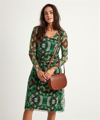 KYRA Netzkleid Ikat Print Maxime