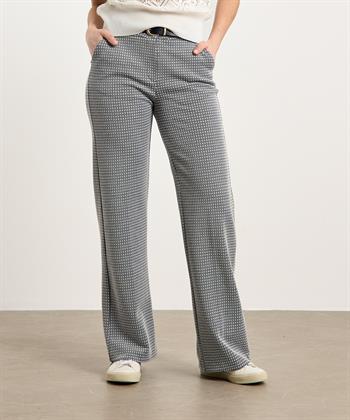 KYRA Palazzo-Hose Jacquard-Muster Sev