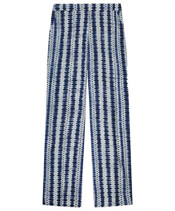 KYRA Palazzo Hose mit Batikstreifen Nyna