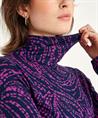 KYRA Rollkragenshirt mit Polka Dot Print