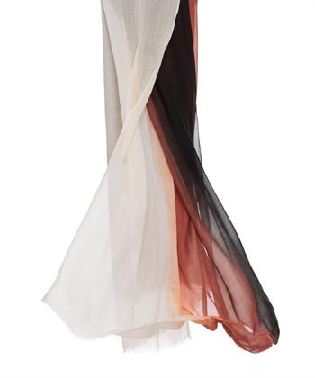 KYRA Schal Dip-Dye Violette