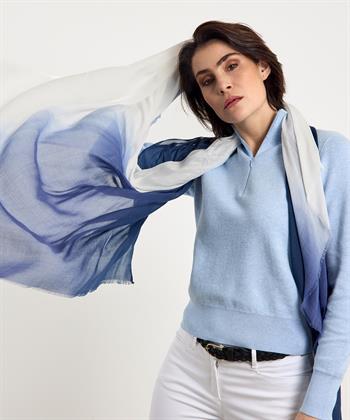 KYRA Schal Dip-Dye Violette