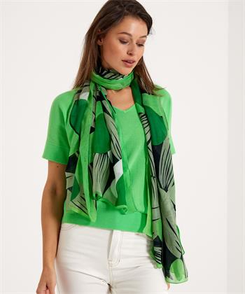 KYRA Schal moderne Blume Gabriella