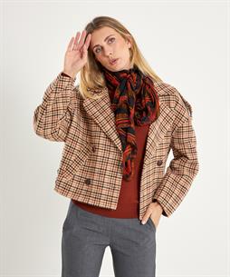 KYRA Schal Multicolour Print Lou