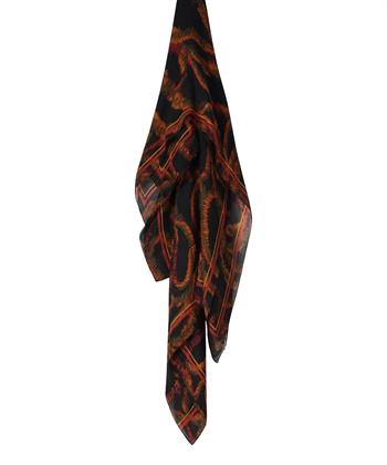 KYRA Schal Multicolour Print Lou