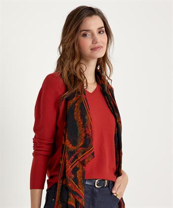 KYRA Schal Multicolour Print Lou