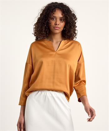 KYRA schwere Seidenbluse Ditte
