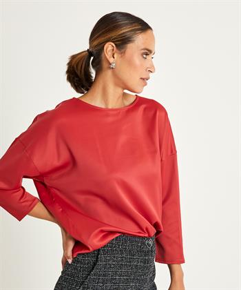 KYRA schwere seidige Bluse Dilan