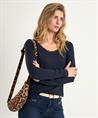 KYRA Shirt Spitzenausschnitt Manou