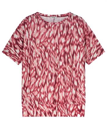 KYRA Top verwaschener Druck Ivanka
